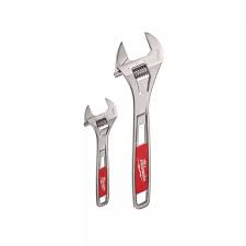 Milwaukee Adjustable Wrench Set 2pc 150/250mm