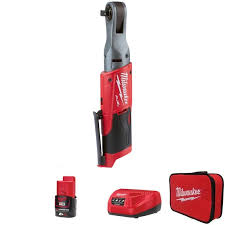 Milwaukee M12 FUEL 3/8 Ratchet M12FIR38-201B Kit