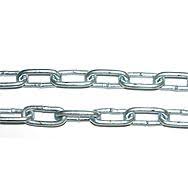 Knot Chain Steel Cold Galvanised (Per 1m)