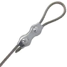 Galvanised Duplex Clamps (3mm-6mm)