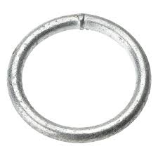 Galvanised Rings - Multiple Sizes