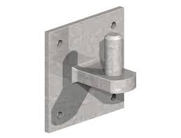 Gate Hook On Plate Adjustable