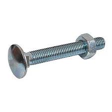 M8 Cup Square Hex Bolts DIN603 555 CR3 BZP