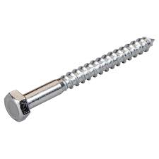 Coach Screws Hex Head DIN571 BZP M10