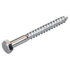 Coach Screws Hex Head DIN571 BZP M12