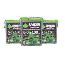 Spader Timber Screws With Quantity Packs
