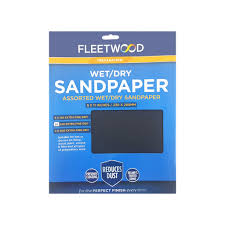 Fleetwood Sandpaper & Sanding Pad Range