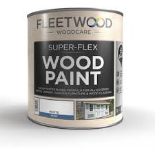 Fleetwood  Superflex White Wood Paint