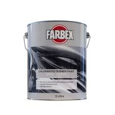 Farbex Chlorinated Rubber Paint White 5L