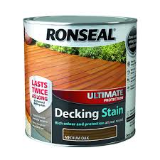 Ronseal Decking Stains & Oils Range