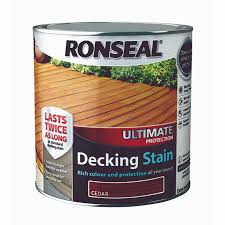 Ronseal Decking Stains & Oils Range