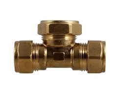Brass Reducing Tee