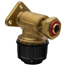 Philmac Wallplate Elbow with Swivel Nut