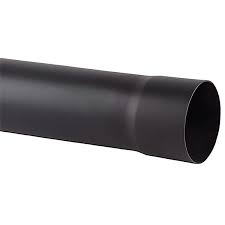 PVC Duct Pipe 4" Black