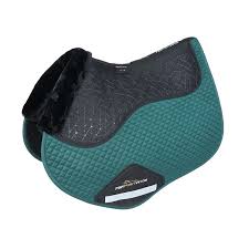 Shires Fusion Saddle Pads Green