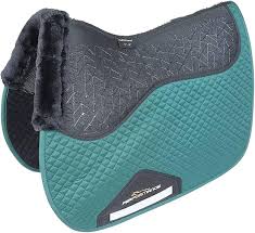 Shires Fusion Saddle Pads Green