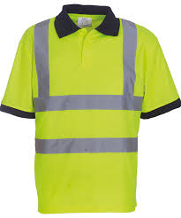 Yoko Hi Viz Polo T-Shirt