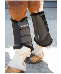 Shires ARMA Brushing Boots Fleece Black