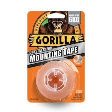 Gorilla Mounting Tape Clear 1.5m