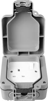 Protool 1 Gang Exterior Switched Socket