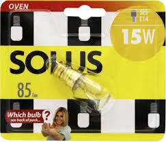 Solus Appliance & Specialist Bulbs (Cooker, Oven & Fridge)