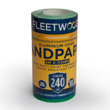 Fleetwood Aluminium Oxide Sandpaper Roll Range