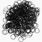 PLAITING BANDS BLACK