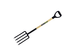 Workman Digging Fork