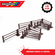 Britains Farm Fencing – 12 Piece Set (1:32 Scale)