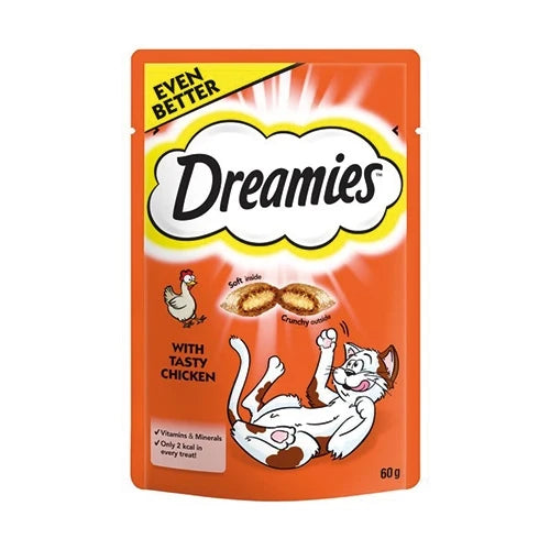 Dreamies Chicken Cat Treats 60g