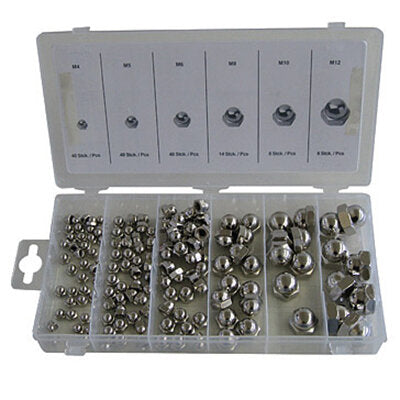 Normex 150pce Top Covered Hex Nut Assortment Metric