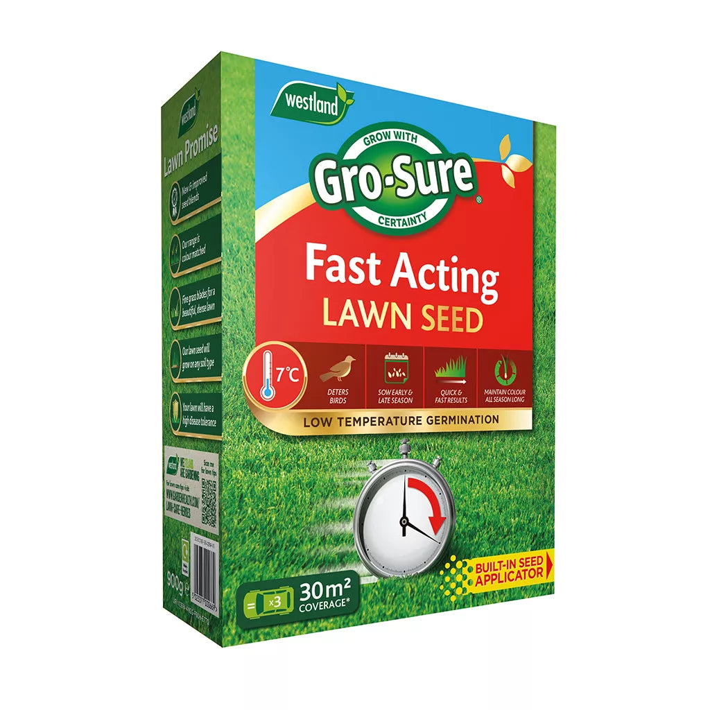 GRO-SURE FAST ACTING LAWN SEED 10M2
