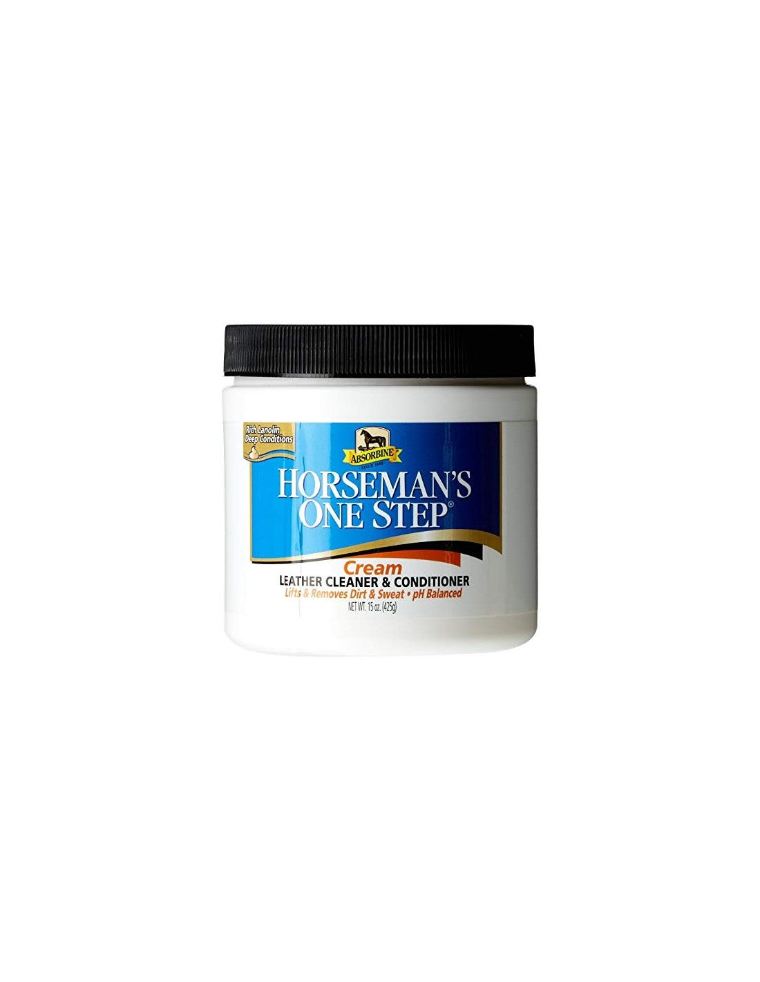 HORSEMANS ONE STEP CREAM FOR LEATHER 425G
