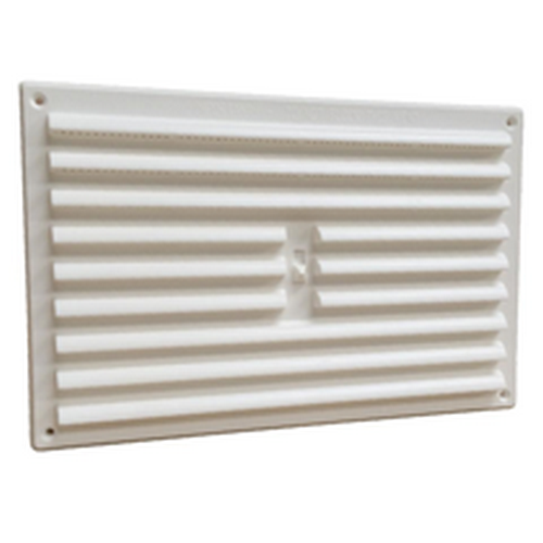 Hit & Miss Vent White 9 X 6