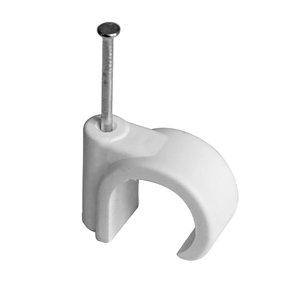 28mm Cable Clips - 100 Pack