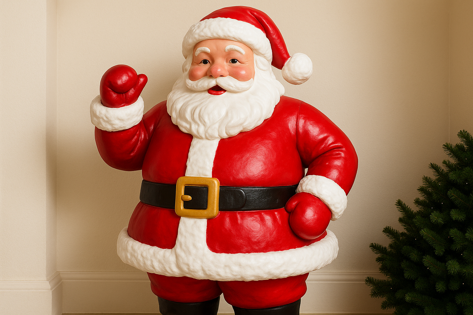 XMAS Santa Magic Mega-Red