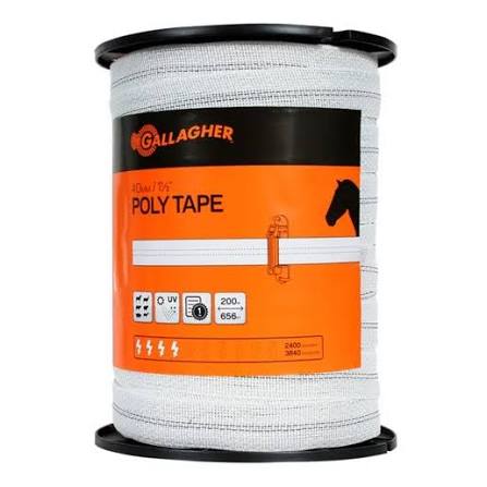 Gallagher Polytape 40mm x 200m