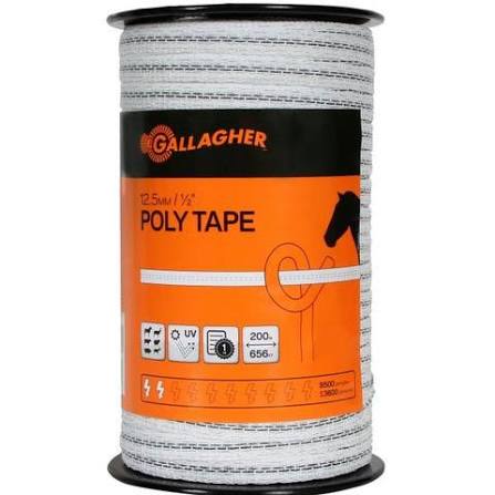 Gallagher Polytape 12.5mm x 200m