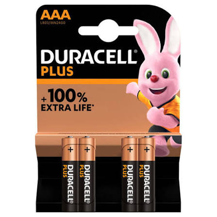 Duracell Batteries 4 Pack