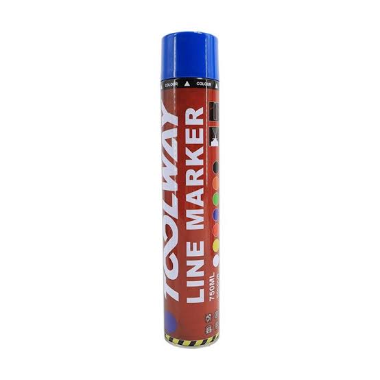 Toolway 750ML Blue Line-Marking Spray Paint