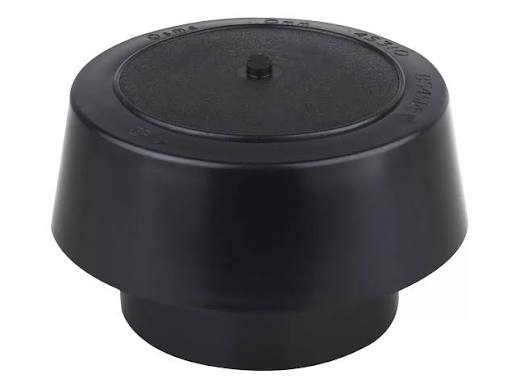 Wavin 4" Soil Vent Cowl Black