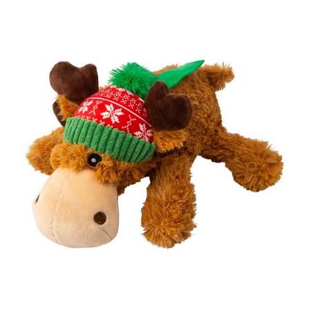 KONG Holiday '24 Cozie Reindeer Medium Christmas Dog Toy Gift