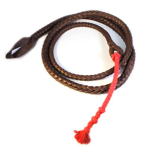 Celtic Hunt Leather Thong with Lash 1.75yd