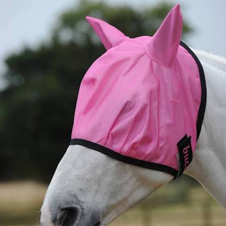 Bucas Freedom Fly Mask Pink