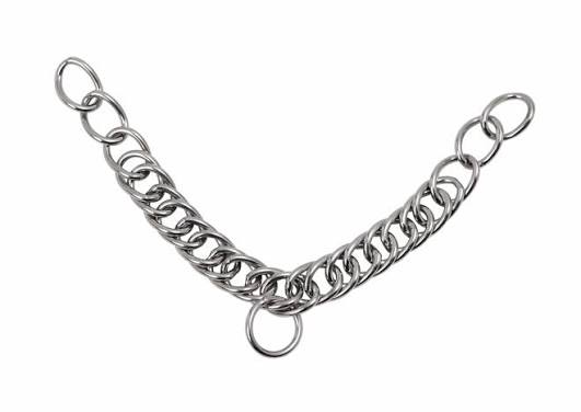 Shires Double Link Curb Chain