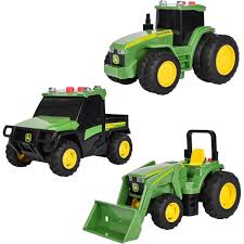 John Deere Kids Light & Sound Mini Vehicle 3 Pack