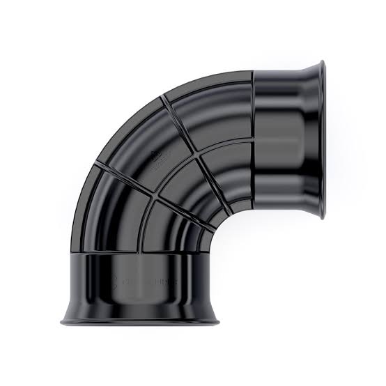 90° Land Drainage Pipe Bend 450mm