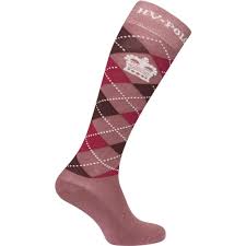 HV Polo Argyle Riding Socks
