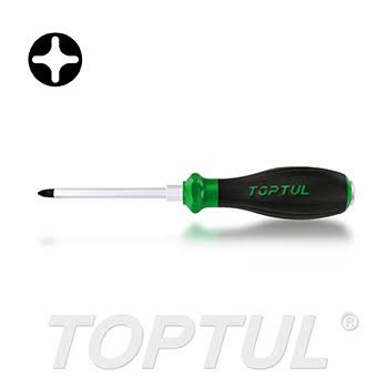 Toptul Anti-Slip Screwdrivers Phillips Head & Pozi Drive