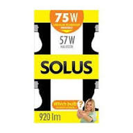 Solus BC A55 Clear Halogen Bulbs (40W–100W Range)